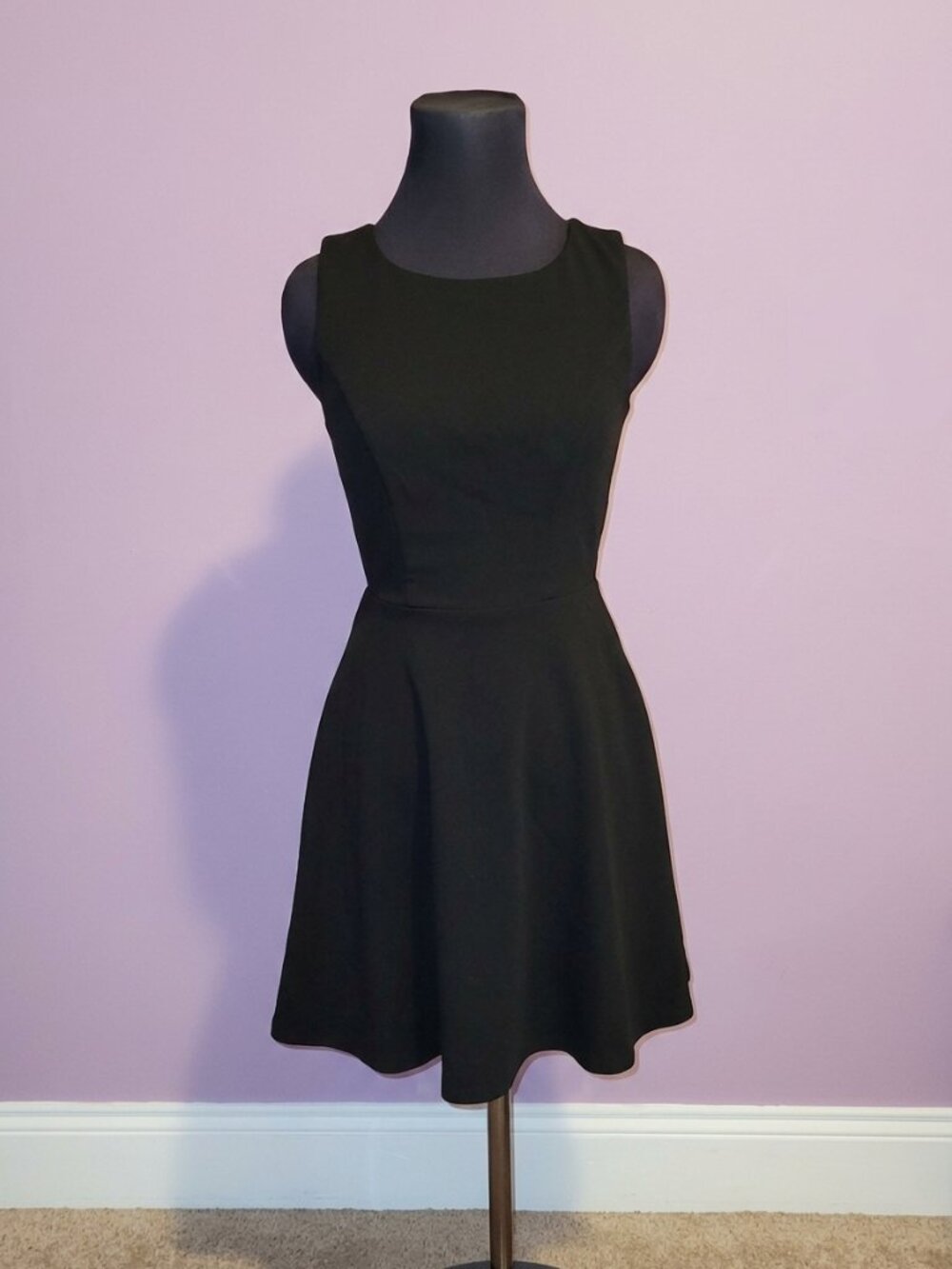 City Triangles sleeveless short black dress size xs